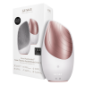 Электронная звуковая термо щетка для лица GESKE Sonic Thermo Facial Brush 6 в 1 пудровый