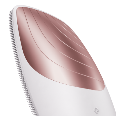 Електронна звукова термо щітка для обличчя GESKE Sonic Thermo Facial Brush 6 в 1 пудровий Електронна звукова термо щітка для обличчя GESKE Sonic Thermo Facial Brush 6 в 1 пудровий