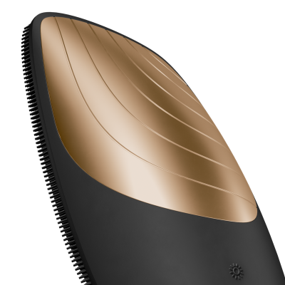 Електронна звукова термо щітка для обличчя GESKE Sonic Thermo Facial Brush 6 в 1 сірий