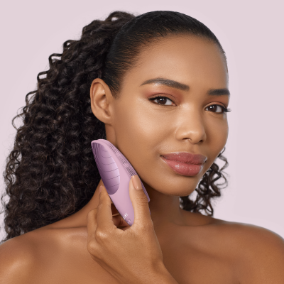 Електронна звукова термо щітка для обличчя GESKE Sonic Thermo Facial Brush 6 в 1 рожевий Електронна звукова термо щітка для обличчя GESKE Sonic Thermo Facial Brush 6 в 1 рожевий