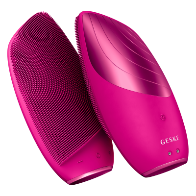 Електронна звукова термо щітка для обличчя GESKE Sonic Thermo Facial Brush 6 в 1 пурпуровий Електронна звукова термо щітка для обличчя GESKE Sonic Thermo Facial Brush 6 в 1 пурпуровий