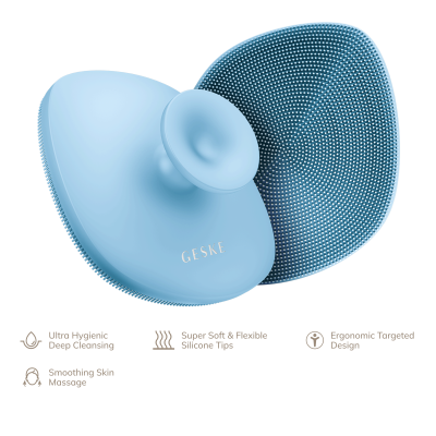 Щітка для тіла GESKE Body Brush 4 в 1 аквамарин Щітка для тіла GESKE Body Brush 4 в 1 аквамарин
