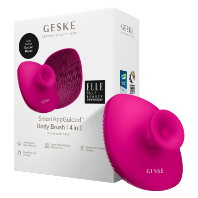 Щітка для тіла GESKE Body Brush 4 в 1 пурпуровий