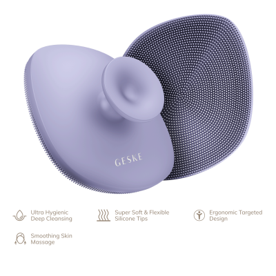 Щітка для тіла GESKE Body Brush 4 в 1 фіолетовий Щітка для тіла GESKE Body Brush 4 в 1 фіолетовий