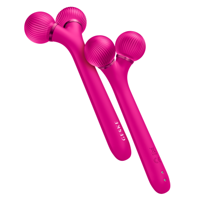 Електронний звуковий ролик для обличчя GESKE Sonic Facial Roller 4 в 1 пурпуровий Електронний звуковий ролик для обличчя GESKE Sonic Facial Roller 4 в 1 пурпуровий