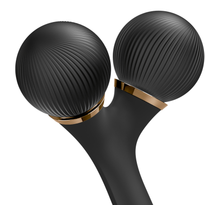 Електронний звуковий ролик для обличчя та тіла GESKE Sonic Facial & Body Roller 4 в 1 сірий Електронний звуковий ролик для обличчя та тіла GESKE Sonic Facial & Body Roller 4 в 1 сірий